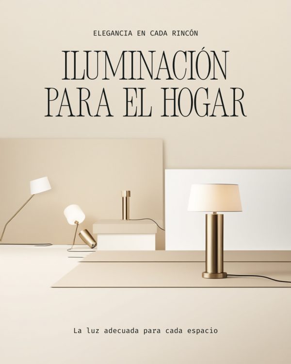 Post de Instagram - Iluminación para el hogar - 1